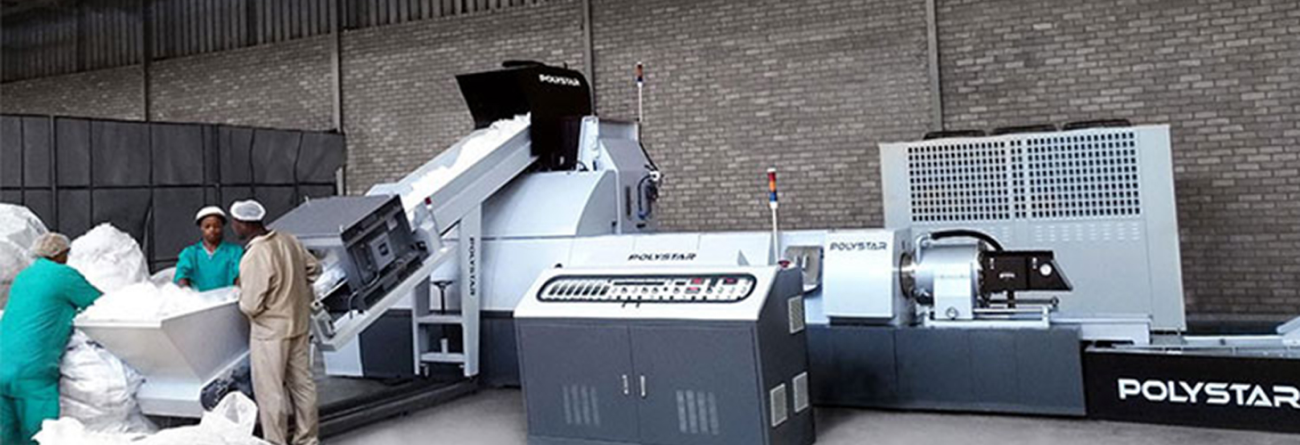 shredder plastic recycling machine in India